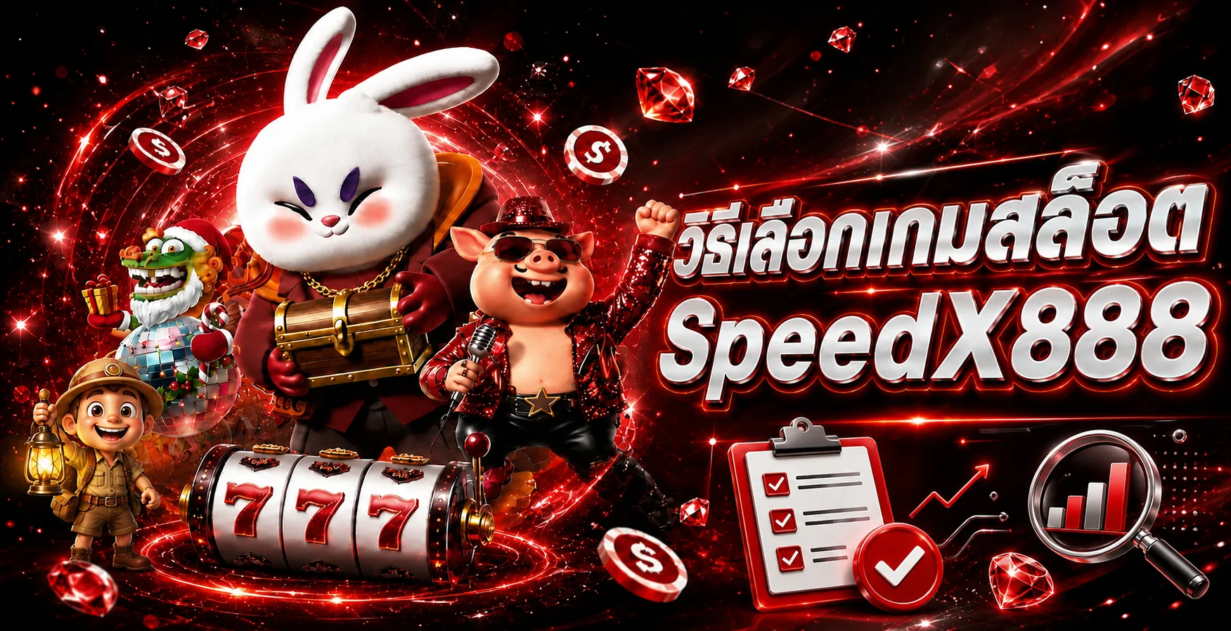 SpeedX888 วิธีเลือกเกมสล็อต อ่าน RTP ก่อนเล่น